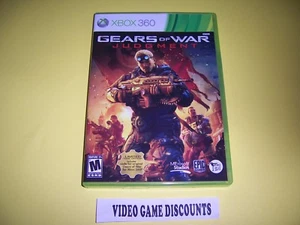 Original Box Case for Microsoft Xbox 360 Gears of War Judgment - Picture 1 of 1