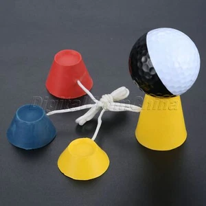4Pcs Convenient Rubber Winter Golf Tees Golf Ball Holder Ideal for Frosty Days - Picture 1 of 10