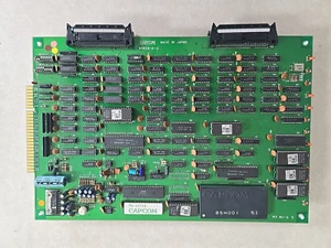 TROJAN ARCADE PCB Board Capcom TESTED WORKING 100% - Picture 1 of 11