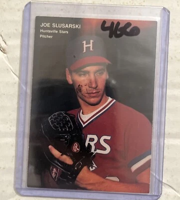 1990 huntsville stars pitcher 203 Joe Slusarski  - Image 1 of 2