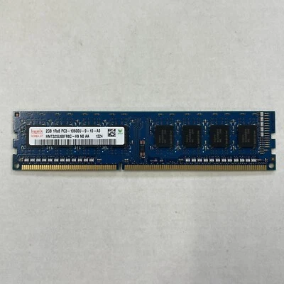 Hynix 2GB PC3-10600 DDR3-1333MHz non-ECC Unbuffered CL9 HMT325U6BFR8C-H9 - Image 1 of 4