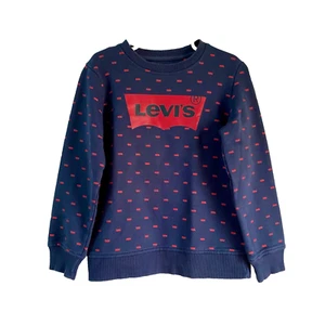 Kid’s Levi’s Size 5/6 (M) Crew Neck Sweatshirt Blue Long Sleeve Unisex - Picture 1 of 9
