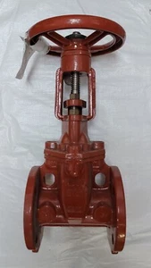 NIBCO 2-1/2" FLANGED RESILIENT WEDGE GATE VALVE F-607-RWSB NS2921XE - Picture 1 of 8