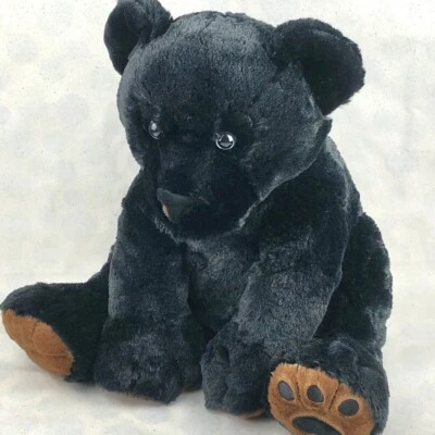 Animal Alley Toys R us Panther ❤️ Kuscheltier Stofftier Plüsch ca 40cm Schwarz - Bild 1 von 4