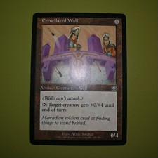 Crenellated Wall x1 Mercadian Masques 1x Magic the Gathering MTG