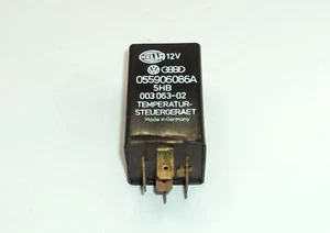 VW Audi original Unidad de control de temperatura Hella 5HB003063-02 055906086A - Imagen 1 de 2