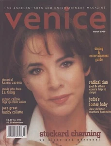 Venice Magazine - March 1996 - Stockard Channing - Picture 1 of 2