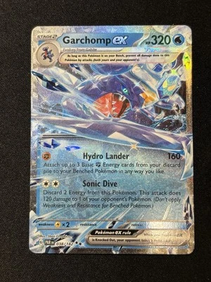 Garchomp ex 038/182 Sv04: Paradox Rift Holo - Image 1 of 2