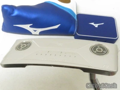 Mizuno M Craft IV Putter Nickel Satin Chrome 35" +Cover & Weight Kit .. NEW - Image 1 of 4