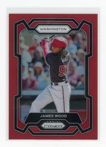 ⚾ James Wood 2024 Panini Prizm Baseball Red Prizm /299 #129 Nationals 🔥 - Bild 1 von 2