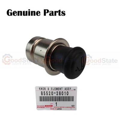 Genuine LandCruiser VDJ79 VDJ78 VDJ76 VDJ200 UZJ200 Cigarette Lighter Knob - Image 1 of 2