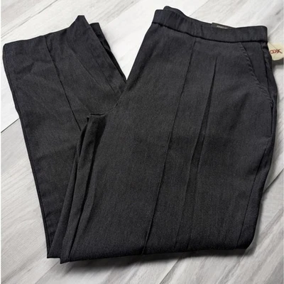 Pantalones Jones of New York Talla Grande 2X Pull On Pierna Ajustada Denim Look Cintura Elástica Foto 1 de 4