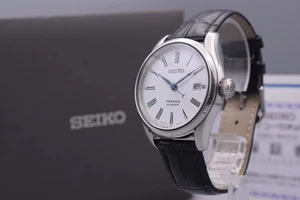 [Ottimo+5] Orologio Uomo Automatico Seiko Presage SARX049 6R15-03V0 Quadrante Bianco - Foto 1 di 14