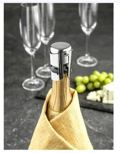Tappi per champagne in silicone acciaio inox Goodcook. Set di 4. Nuovo - Foto 1 di 2