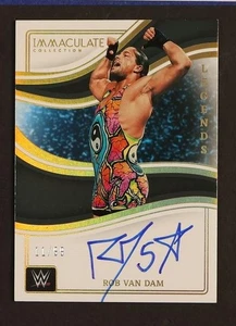 2023 Panini Immaculate Collection WWE Legends Rob Van Dam #IL-RVD Auto /99 - Picture 1 of 2