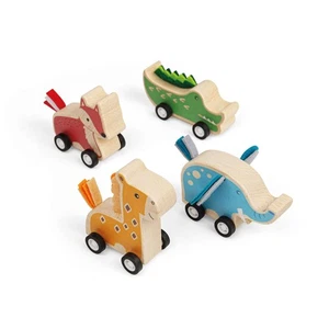 Bigjigs Toys Animal Pull Backs - Imagen 1 de 8