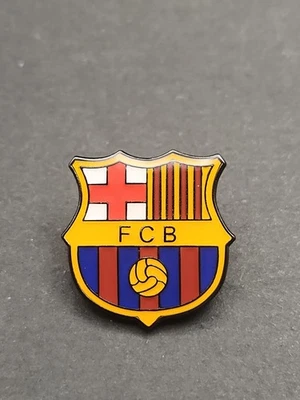 Barcelona National Soccer Team Logo Enamel Lapel Pin, FREE SHIPPING! - Image 1 of 2