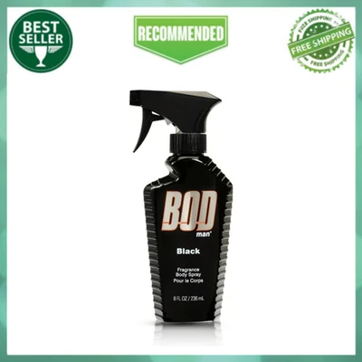 BOD Man Last All Day Fragrância Body Spray, Preto, 8 fl oz Fresco Frete Grátis - Imagem 1 de 4
