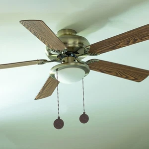  2 Pcs Ceiling Fan Pendant Chain for Light Fixture Extension Pull - Picture 1 of 9