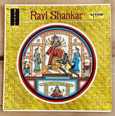(Scarce!) Ravi Shanker LP: Raga Parameshwari [Melodisc Records: SMLP 12-160] - Image 1 of 4