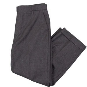 Ballin Wool Cashmere Dress Pants Mens 35x29 Charcoal Gray Comfort "EZE" - Picture 1 of 19