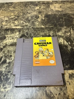 Caveman Games Data East (Nintendo NES, 1990) Authentic Tested Works Great !! - Image 1 of 4