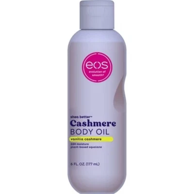 Aceite corporal de cachemir eos Shea Better - vainilla - 6 fl oz Foto 1 de 4