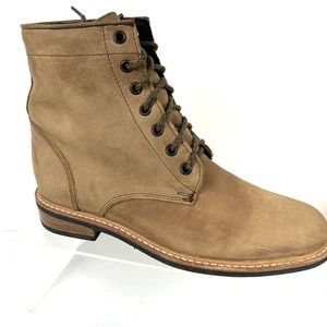 Nisolo Größe 8 Allwetterstiefel Leder Schnürstiefel tabakbraun Amalia Damen - Bild 1 von 11