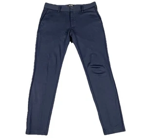 Only & Sons Men's Onsmark Tapered Leg Dress Pants Navy Blue Sz 32x30 - Picture 1 of 9