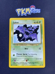 Pokémon TCG Zubat Neo Revelation 59/64 Regular MP. - Picture 1 of 3