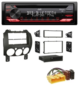JVC CD DAB USB Bluetooth MP3 Autoradio für Mazda 2 (ab 2007) - Bild 1 von 7