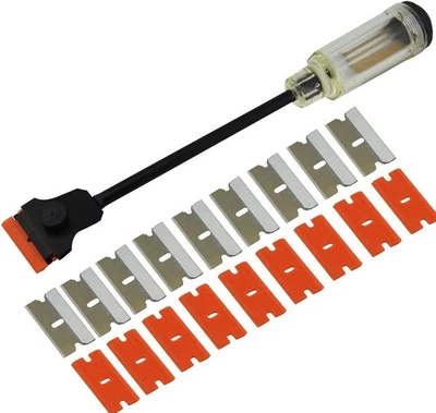 FOSHIO 12" Long Reach Extension Scraper Razor-blade Extra Long...  - Image 1 of 4