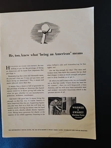 Warner & Swasey Machine Tools Vintage Full Page Magazine Ad Nice Images  - Picture 1 of 1
