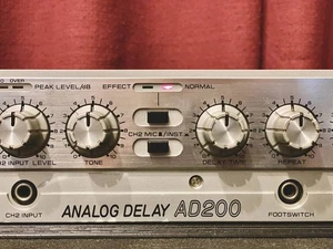 Maxon AD 200 ANALOG DELAY Tested Good - Picture 1 of 7