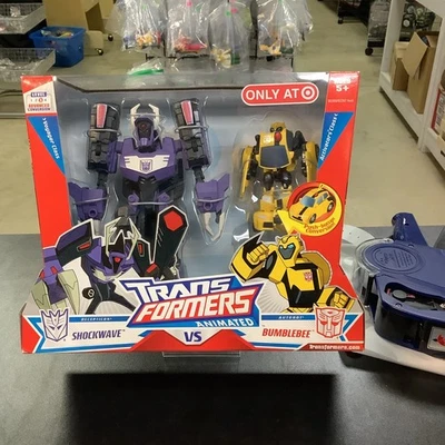 Hasbro Transformers Animated Action Figure 2-Pack: Exclusive Shockwave &... - Image 1 of 4