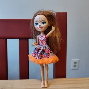 Enchantimals Cherish Cheetah doll and pet Quick Quick Red Hair Outfit Shoes - Picture 1 of 6
