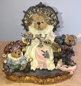 Boyds Bears Figurine Queen Bear Jesters Elizabeth I am the Queen #01998-71 - Picture 1 of 3
