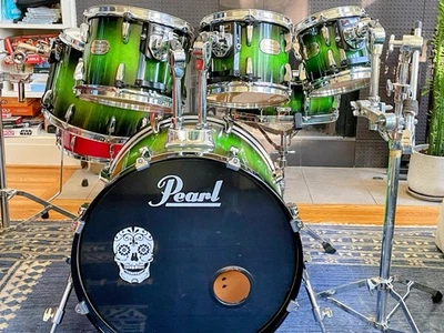 Pearl Session Custom Drum Kit 7-Piece– All Maple Shells - Image 1 of 4