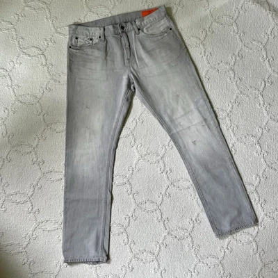 Jean Shop Men’s Mick Grey Selvage Jeans 36 - Image 1 of 4