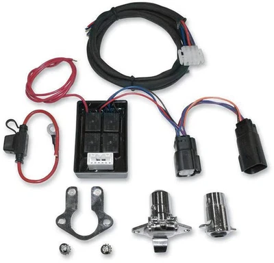 Kit conector cableado remolque plug-and-play Khrome Werks con aislador motocicleta Foto 1 de 4