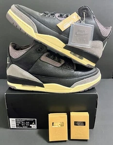 Size 13.5 - A Ma Maniére x Air Jordan 3 Retro Black Violet Ore W - Picture 1 of 7