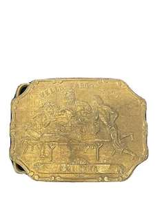 Vintage Wells Fargo & Co EUREKA Tiffany & Co Gürtelschnalle X4982 AJ Nash - Bild 1 von 10