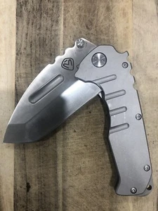 Big Heavy Camping Hunting Tactical Folding Knife Tanto Blade High Quality - Picture 1 of 19