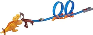 T Rex Attack Playset, Double Looping Track, Exciting Track Layout - Picture 1 of 8