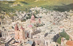 Postkarte MX: Luftaufnahme von Guanajuato, Mexiko, unbespielt - Bild 1 von 2