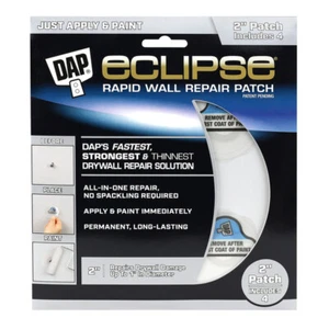 ECLIPSE 7079809161 Eclipse Rapid Wall Repair Patch 2" Clear - Picture 1 of 5