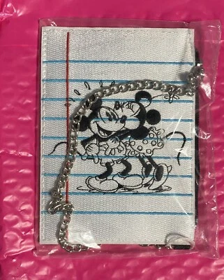 Disney Harveys Mickey Loves Minnie Composition Book Notebook Paper Coin Purse - Image 1 of 2