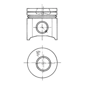 Piston KOLBENSCHMIDT for Ducato Daily Boxer Power Relay 94726600 Top German Qual - Picture 1 of 6