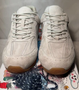 Jeffrey Campbell Suede Trainers UK 6 / 39 Kai Womens Grey lace up Low Top - Picture 1 of 18