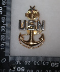 Us Navy Current Issue Usn Senior Chief Petty Officer Cap Badge Original